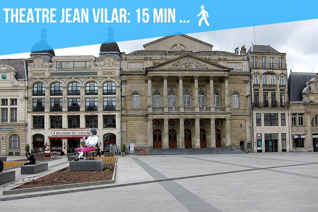 Appartement "Le Terminus " Gare-Cosy-Wifi 6 Personnes Saint-Quentin  Eksteriør bilde